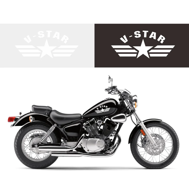 Армия звезда наклейки виниловая наклейка Стикеры для Yamaha Vstar V-Star XV250 XVS650 XVS1300 XVS1100 Route 66