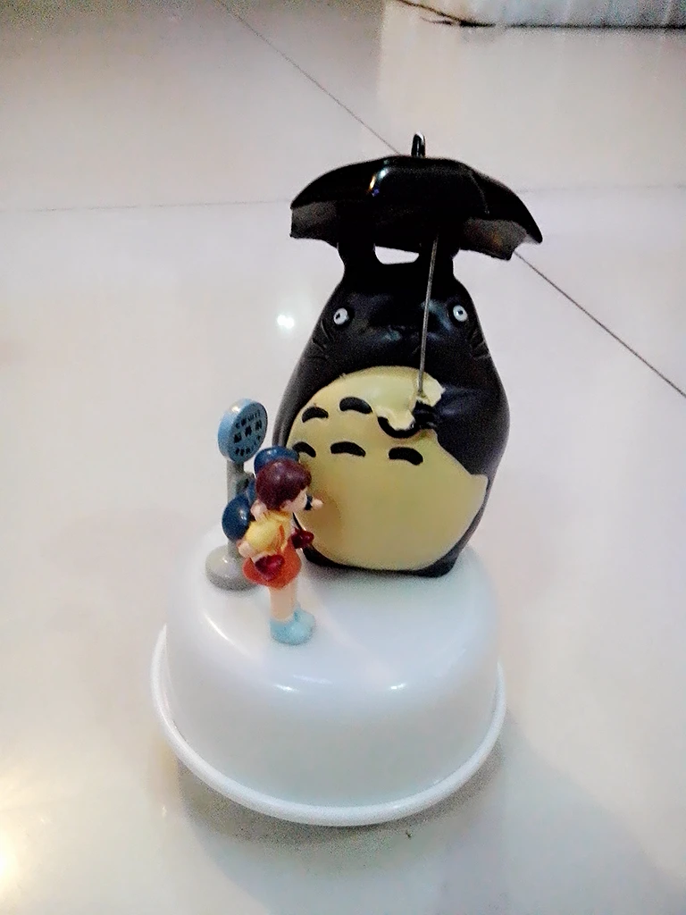 Hayao miyazaki totoro зонты с изображением мультфильмов Студии ghibli музыкальная шкатулка|box