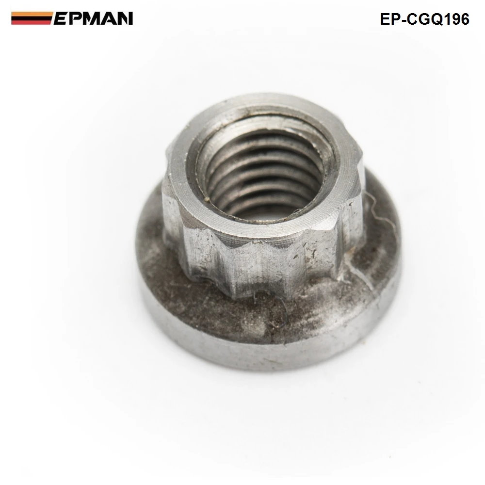 EPMAN -Turbocharger Shaft Nut for For T2 T25 T28 Turbo Left Hand Thread M6 x1.0mm EP-CGQ196