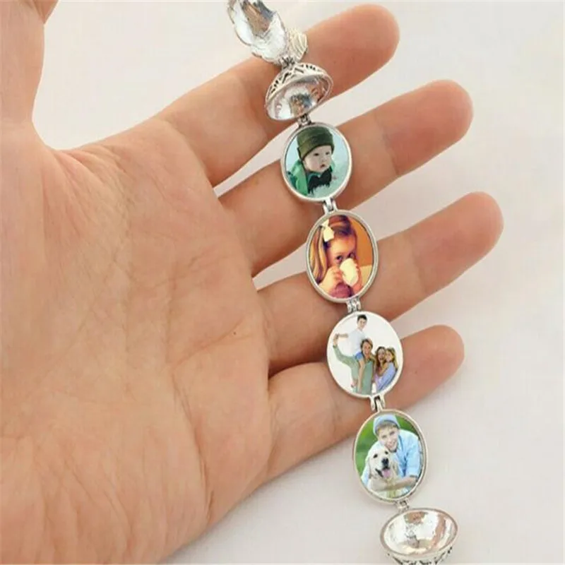 

Magic Photo Pendant Memory Floating Locket Necklace Angel Wings Flash Box Fashion Album Box Necklaces B145