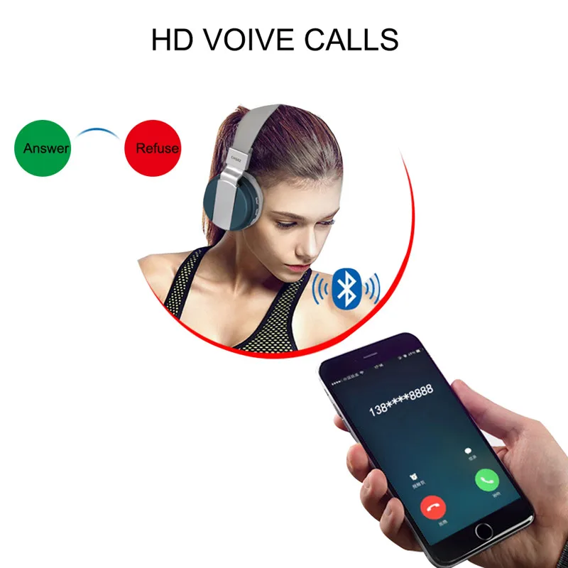Wireless Bluetooth Headphones CHS02 Gaming Music Headset Compatible with Various Devices for All Smart Phone