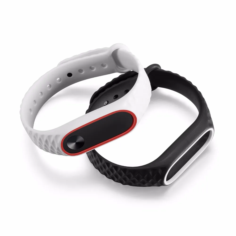 Ремешок для браслета Xiaomi Mi Band 2 цветной сменный ремешок смарт силиконовые