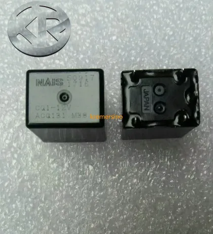CQ1-12V Power Relay Automative Relay 20A 12VDC 5 Pins x 2pcs