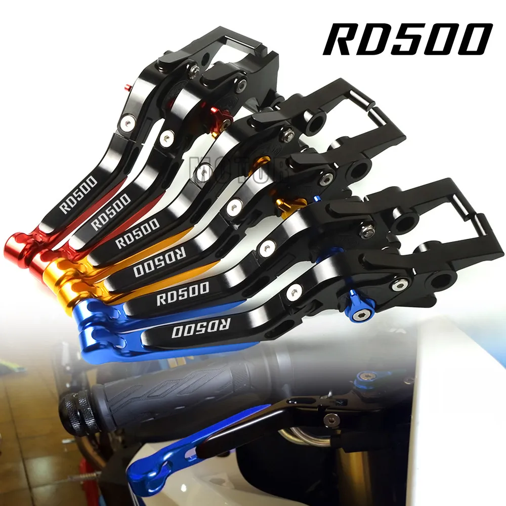 

Motorbike Fold For Yamaha RD500 RD 500 1984 1985 1986 Motorcycle CNC Aluminum Brake Clutch Levers Adjustable Folding Extendable