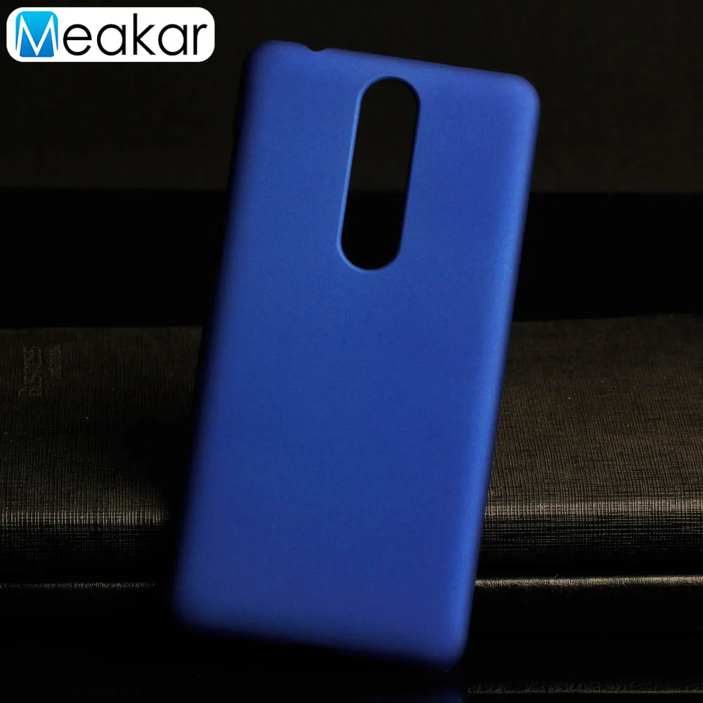 Матовая Пластик Coque 6.0For Nokia X3 чехол для Nokia X3 3,1 плюс телефона чехол-лента на заднюю панель - Цвет: Blue