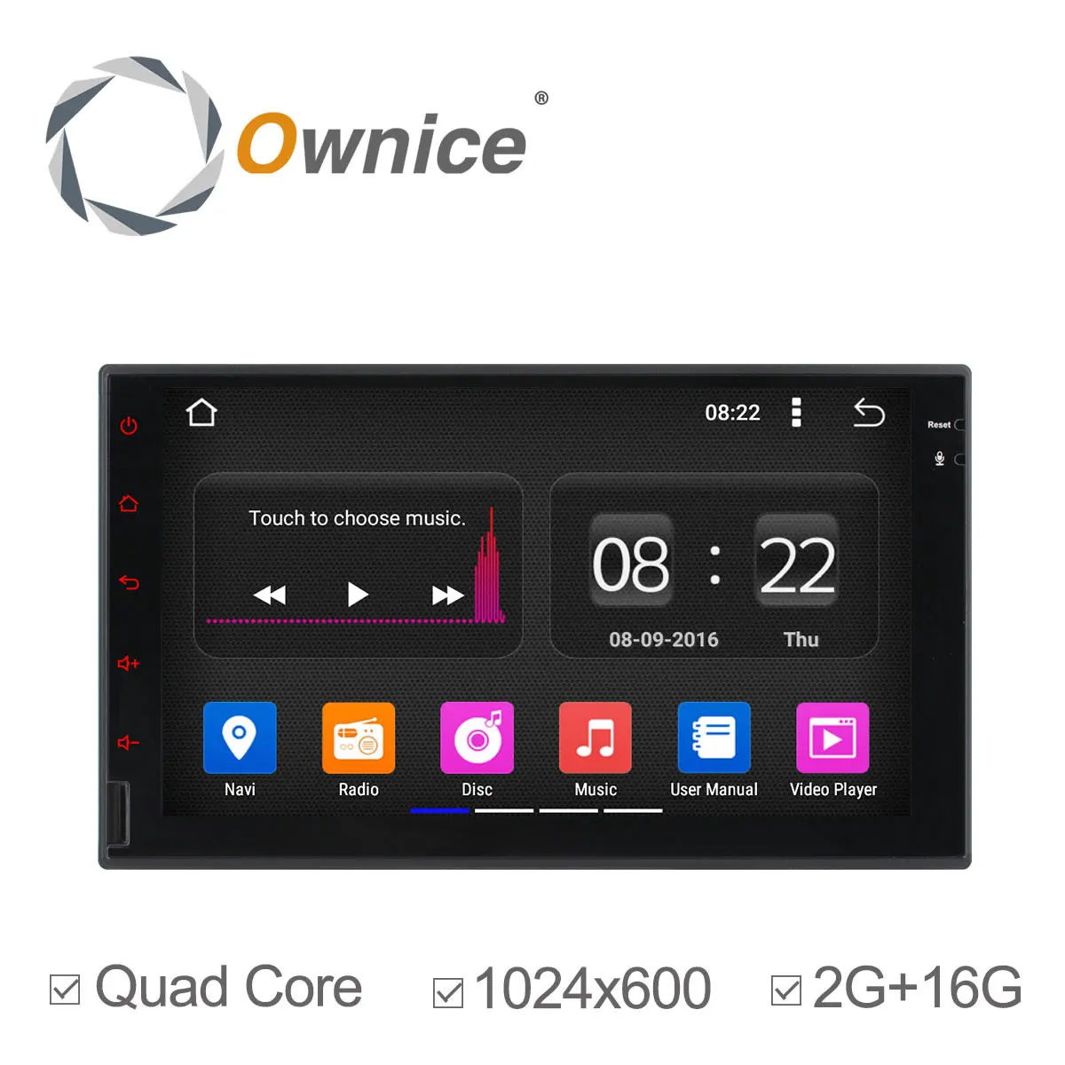 : Ownice C200 2 din Android 5.1 Quad Core Universal Car Radio DVD GPS Navi Bluetooth Support 3G DVR Digital TV OL-6666B 2G/16G | Автомобили