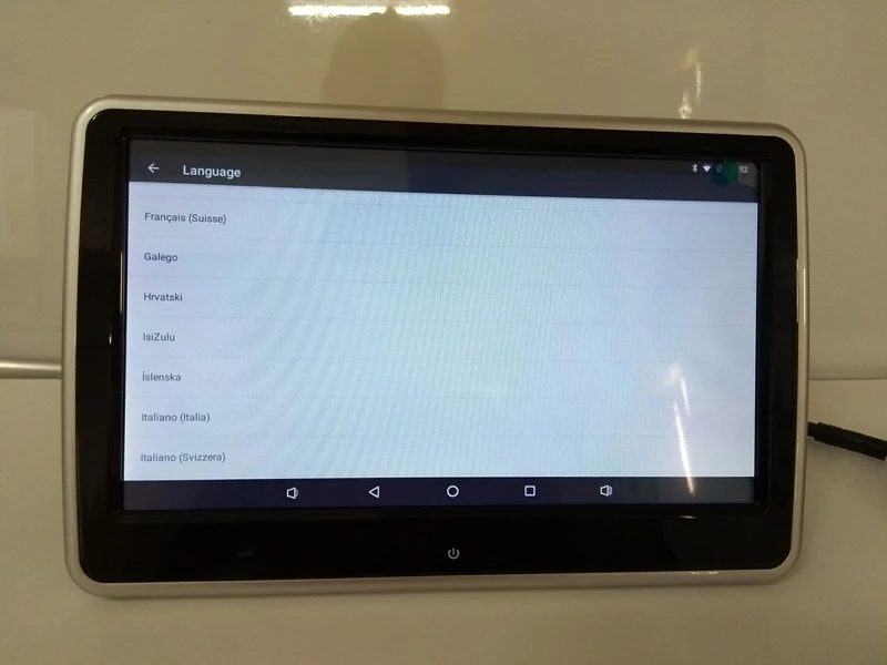 Cemicen 10,1 дюймов Система Android 6.0.1 с wifi ips сенсорный экран автомобильный подголовник монитор MP5 плеер с USB/SD/Bluetooth/динамик