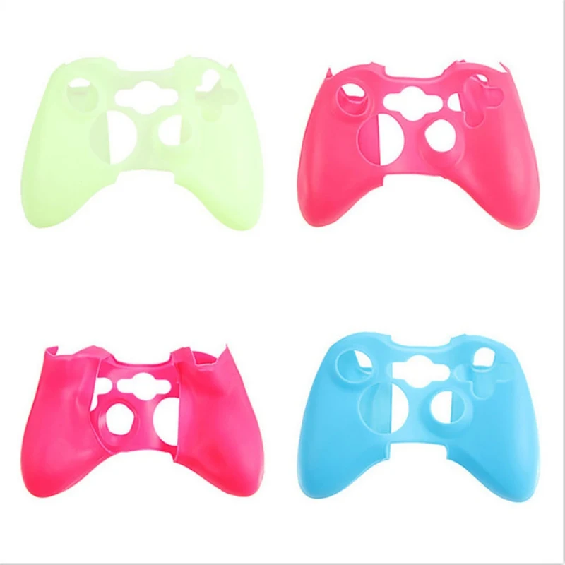 

New Luminous Silicone Skin Case Protection Sleeve Soft Cover for XBOX 360 Game Controller