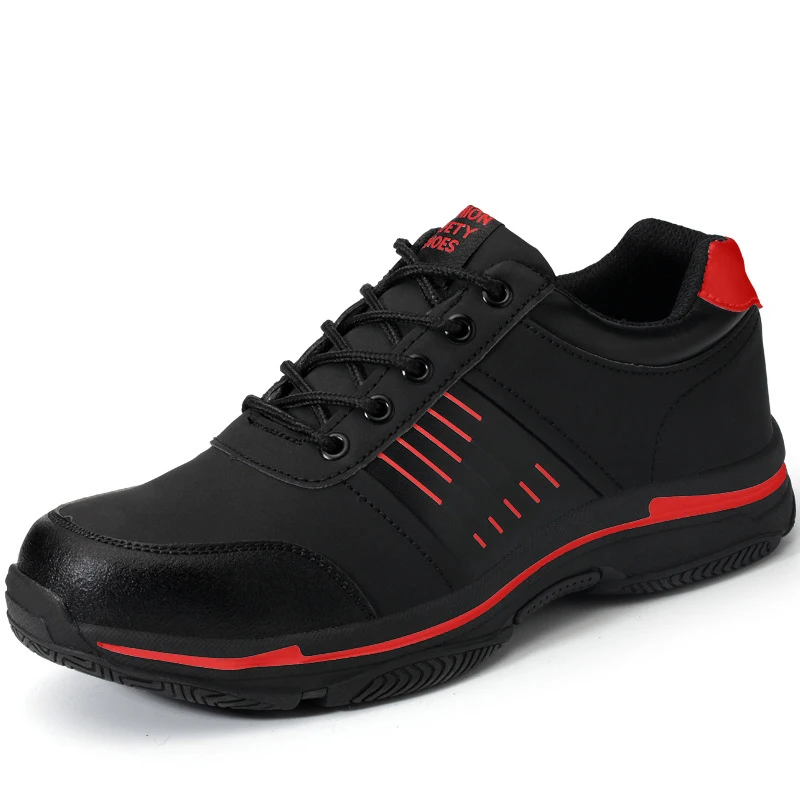 

Safety shoes men's anti-smashing anti-piercing steel toe cap casual fashion work shoes protective shoes