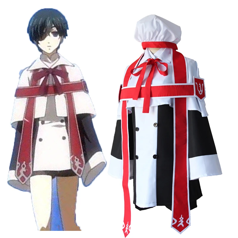 黒執事シエル ファントムハイヴ教会聖歌隊ドレススーツハロウィンコスプレ衣装アニメcos帽子マントスーツショート4ピースセット Anime Costumes Aliexpress