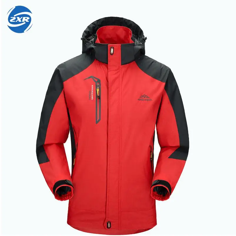 

New Spring Autumn Mens Softshell Hiking Jackets Male Outdoor Camping Trekking Climbing Fishing Coat For Waterproof Windproof