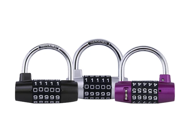 

Hot Sale !2017New Designed 5 Digit High Security Number Code Lock Combination Lock For Suitcase Backpack Store Cabinet Padlock