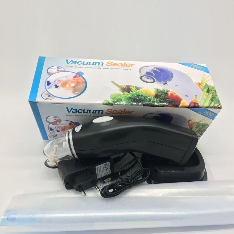 Электронный вакуумный упаковщик NoEnName_Null с 5 упаковками|vacuum sealer|food vacuum sealersealer |