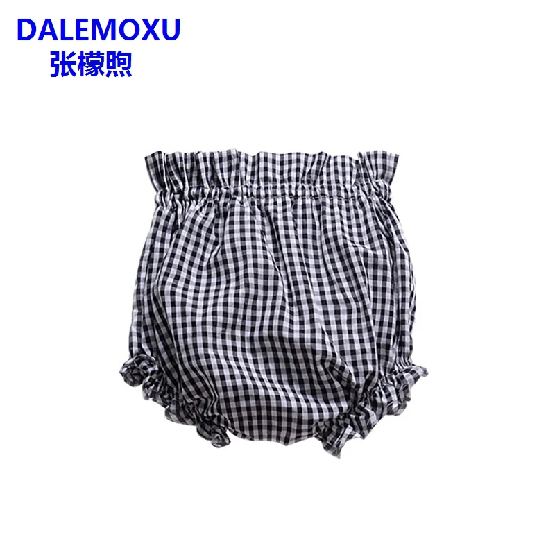 DALEMOXU/детское нижнее белье с рюшами для девочек милые короткие трусики цветочным