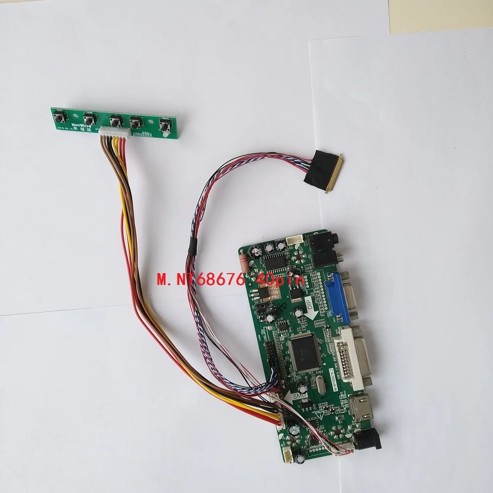 

Kit For LP154WE3-TLB2 Audio card DIY 1680X1050 Controller board HDMI VGA DVI Panel 15.4" Screen Monitor 40pin LVDS LED LCD