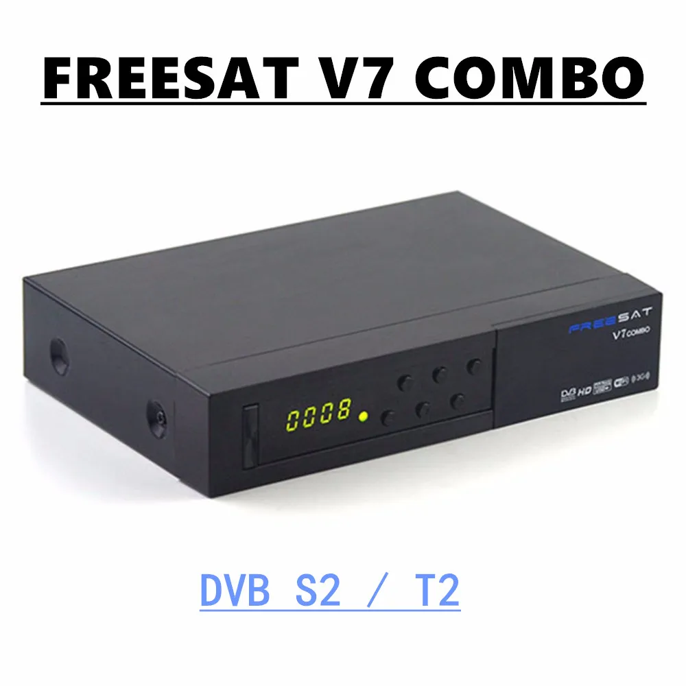 Original Freesat V7 Combo Satellite Receiver DVB S2 / T2 1080p HD Set Top Box