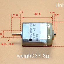 Красиво! WFC-280SA-17146 микро-угольные щетки мотор-редуктор постоянного тока 12В игрушки "Сделай своими руками" модель робота