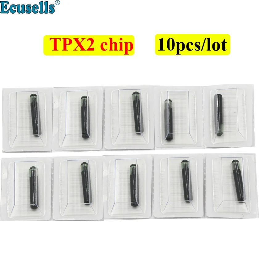 

10PCS/lot Original Car Key Chip JMA TPX2 Cloner Chip Glass TPX2 Transponder Chip for JMA High Quality Copy Chip