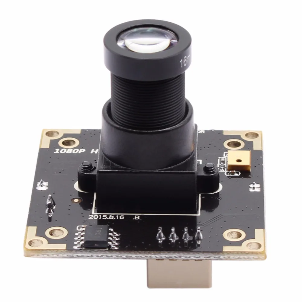 ELP 2MP/3MP 2048*1536 WDR 100db H.264 OTG Поддержка USB модуль камеры с объективом 16 мм для