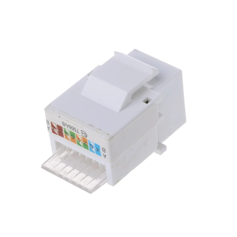 New 5pcs CAT5E UTP Network Module Tool-free RJ45 Connector Cable Adapter FOR AMP hot