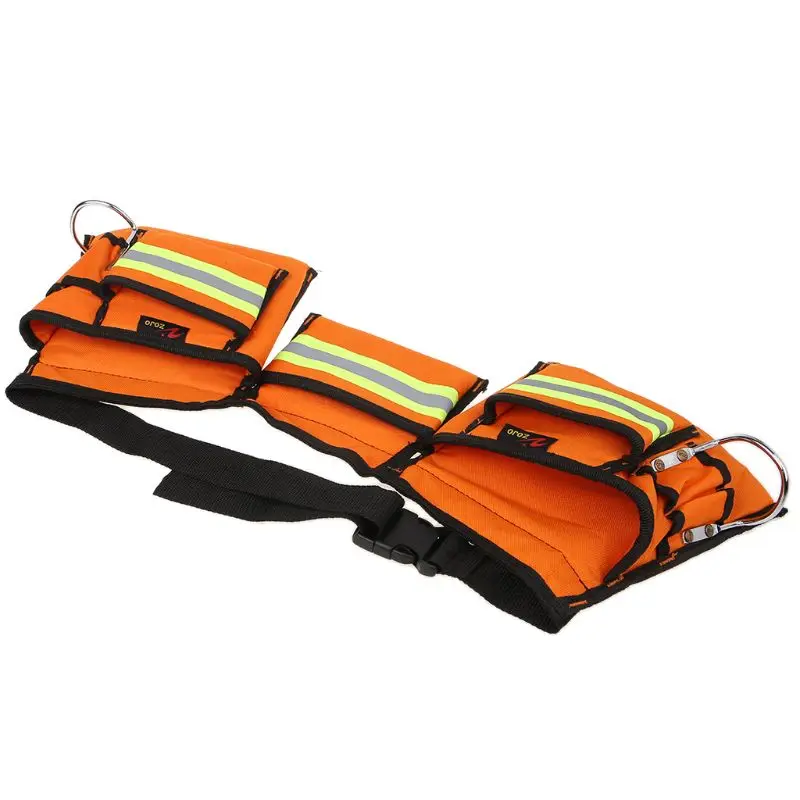 

600D Oxford Cloth Tool Belts Waist Bag Electrician Work Bags Utility Pouch Storage Organizer With Reflective Strip