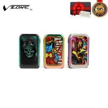Vzone граффити 220 Вт TC/Ka 18650 коробка мод с HW доска 1,0 Xhipset и 0,96 дюймовый oled-дисплей боковой дизайн с тремя кнопками