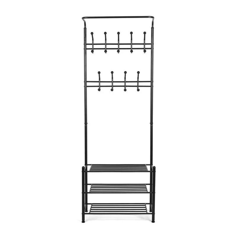 DOORSACCERY 1 шт. Новинка 185*65*30 см многофункциональная нержавеющая сталь стеллаж для хранения мебель для обувного шкафа вешалки шляпа Вешалка для шкафа HWC