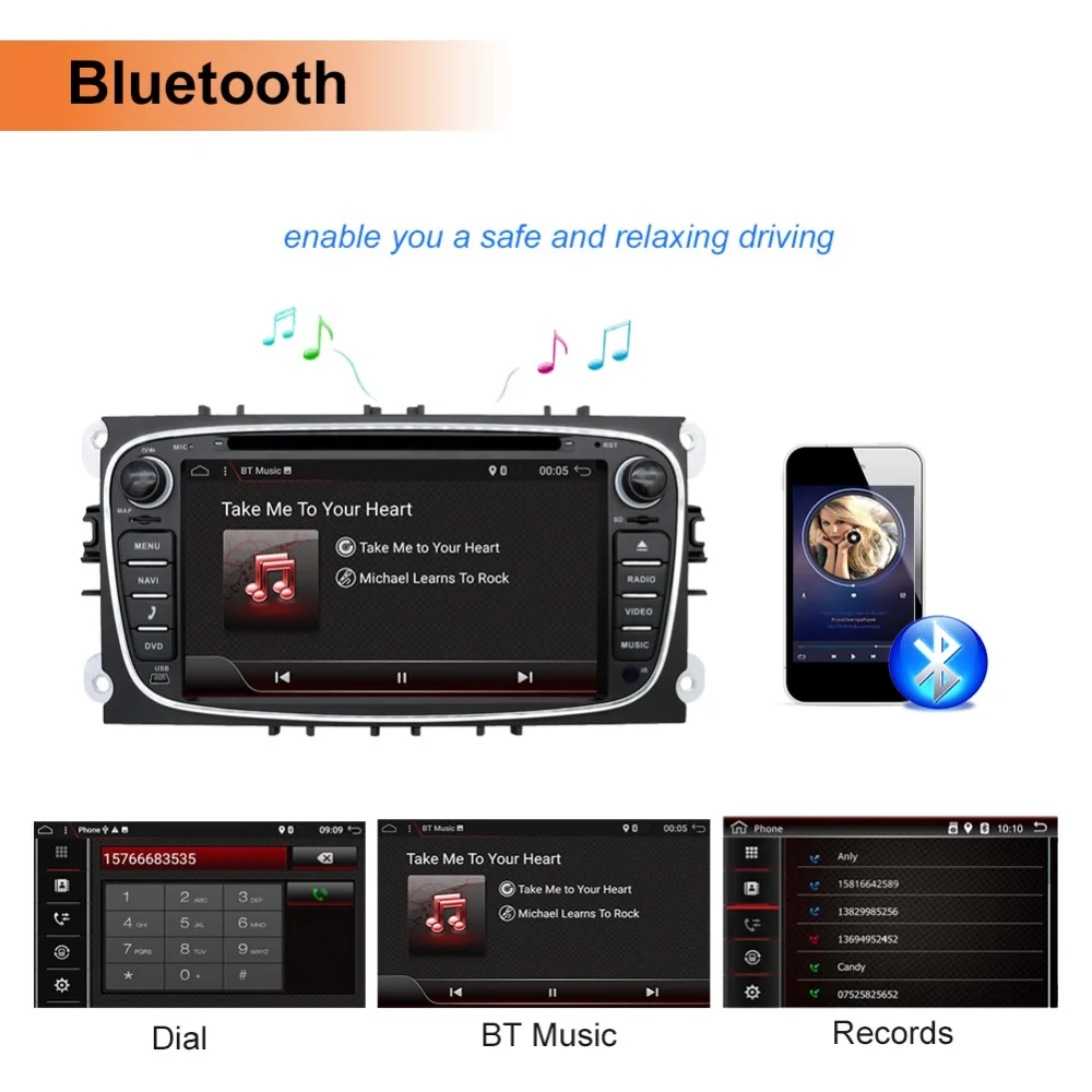 Clearance Bosion 8 Core Android 9 Car DVD Player 2 Din radio GPS Navi for Ford Focus Mondeo Kuga C-MAX S-MAX Galaxy Audio Stereo Head Unit 7 Clearance Bosion 8 Core Android 9 Car DVD Player 2 Din radio GPS Navi for Ford Focus Mondeo Kuga C-MAX S-MAX Galaxy Audio Stereo Head Unit 7