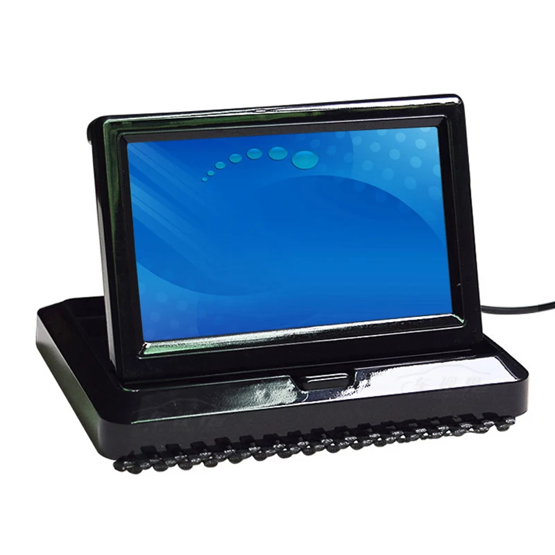 

5" Car Monitor Dual HD 800*480 16:9 Screen 2 Way Video Input HD Digital Colorful For Rear View AV Inpt car electronics A2