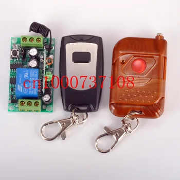 

NEW DC12V10A Learning Code Wireless Remote Control Switch System 1 Receiver and 2 different Transmitter for entrance guard