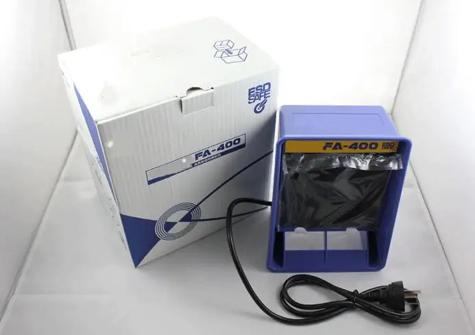 

Hakko FA-400 Portable Desktop Type Fume Extractor Solder Smoke Absorber for Soldering Station 220V