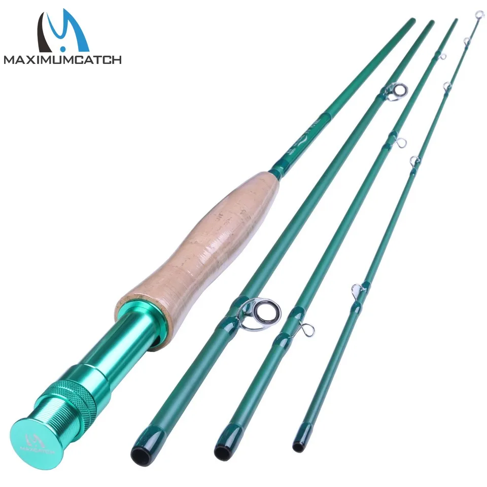 Maximumcatch Full Well Handle SK Carbon Fiber 9ft 8wt 4pcs Fly Fishing