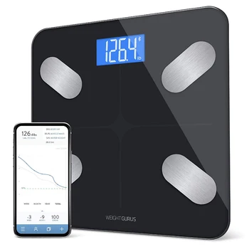 

Tempered glass Bathroom Scales Bluetooth Digital Body Fat Scale from , Body Composition Monitor and Smart Bathroom Scale D30