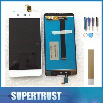

1PC/Lot High quality For Innjoo 2 Innjoo two LCD Display+Touch Screen Panel Digitizer Assembly White Gold Color with tools&