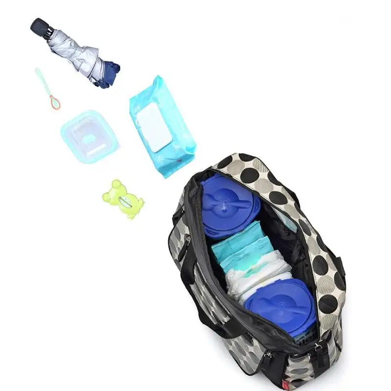 Многофункциональный Мумия подгузник материнства мешок для путешествия Изменение пеленки сумка-Органайзер мать коляска Курьерские сумки