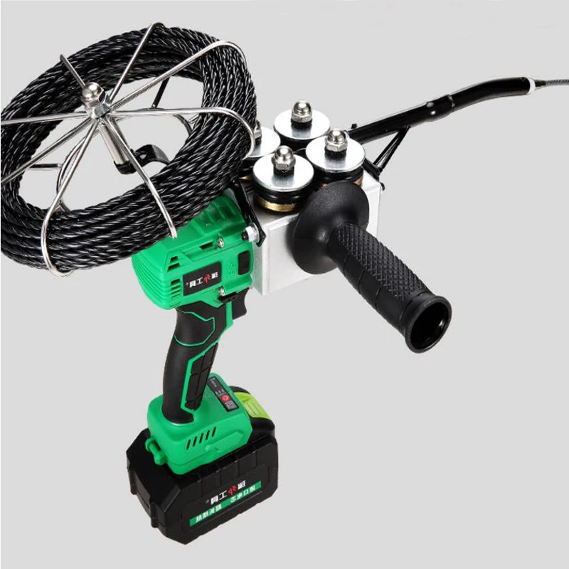 

YUNLINLI Automatic Electric Lead Tool High Efficiency Threading Machine Electric Pull Line Pipe Threader CX-8806