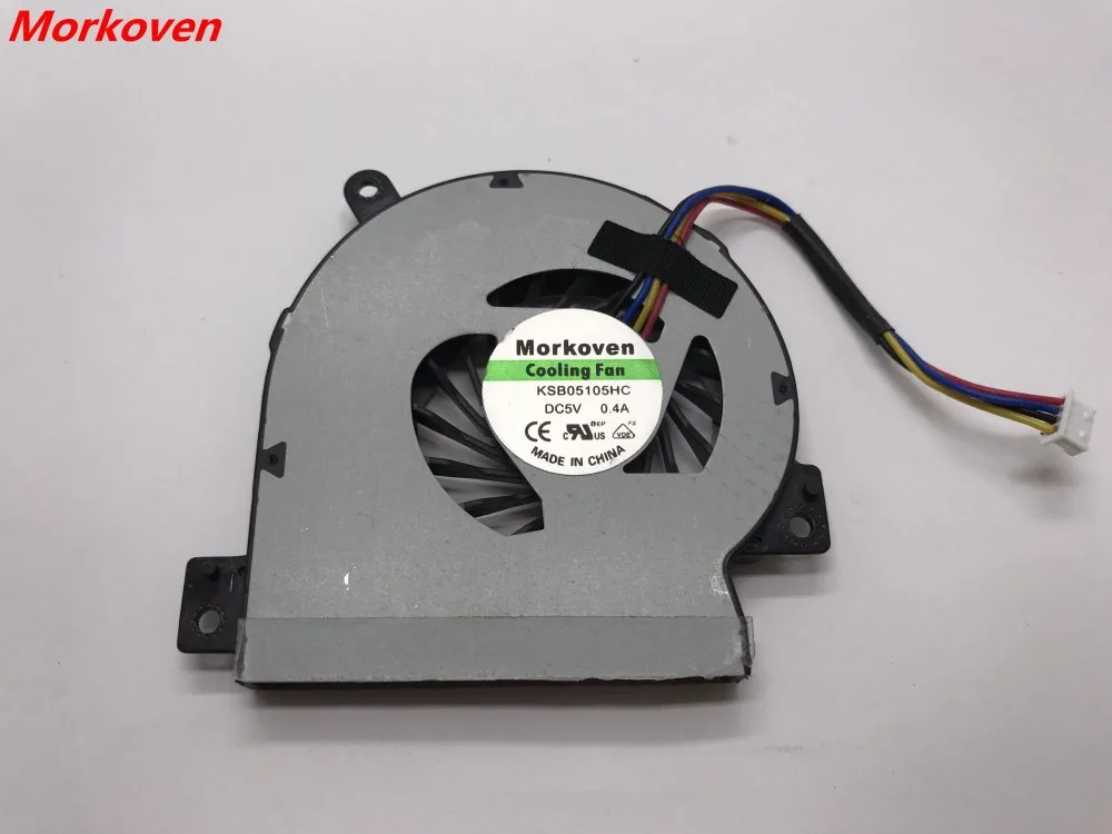 Кулер для ноутбука ASUS Eee PC 1215 1215T 1215P 1215N 1215B 1215TL AB05105HX69DB00 KSB0505HB-AC77 KSB0505HB BK1D |