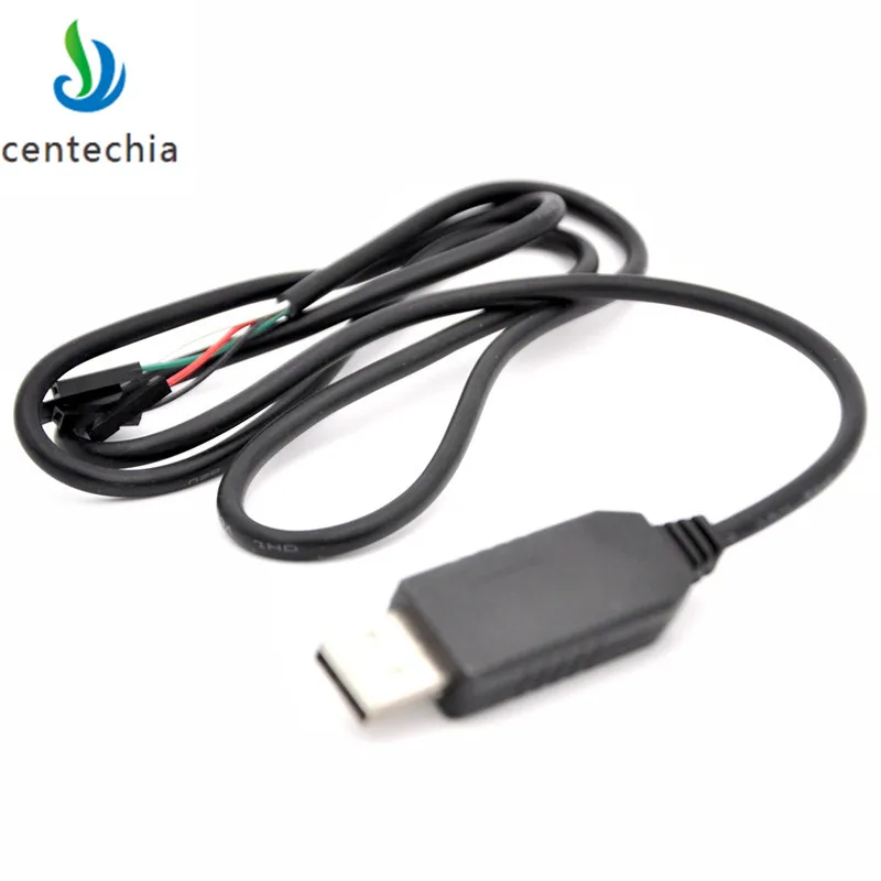 

Centechia New Data lines USB To RS232 TTL UART PL2303HX Auto Converter USB to COM Cable Adapter Module High Quality