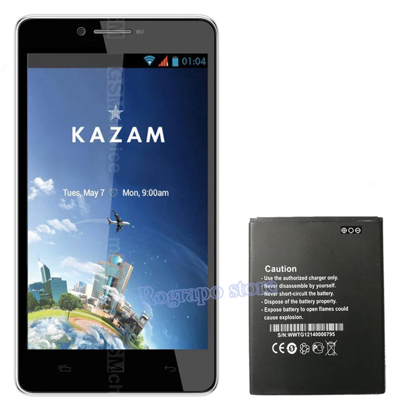 Новая запасная батарея Bateria Batterij для Kazam Trooper2 Trooper 2 6 0 Мобильный телефон батареи