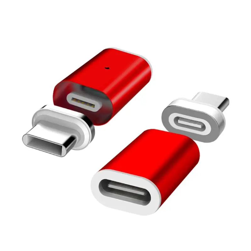 Магнитный переходник типа C для Micro USB+ type C для быстрой зарядки для samsung Huawei Xiaomi HTC Android