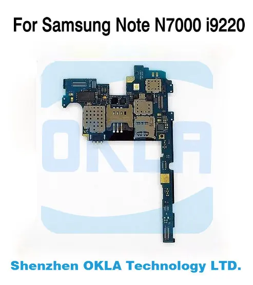 Used Original Motherboard For Samsung Galaxy Note N7000 I9220