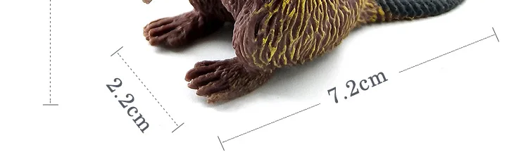 Имитация барсука Росомаха Anteater Beaver Bear фигурка животного домашний декор миниатюрное украшение для сада в виде Феи аксессуары