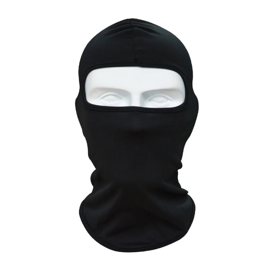 Новая велосипедная маска для лица Лыжная защита шеи наружная Балаклава маска для всего лица ультра тонкая дышащая ветрозащитная 8 цветов