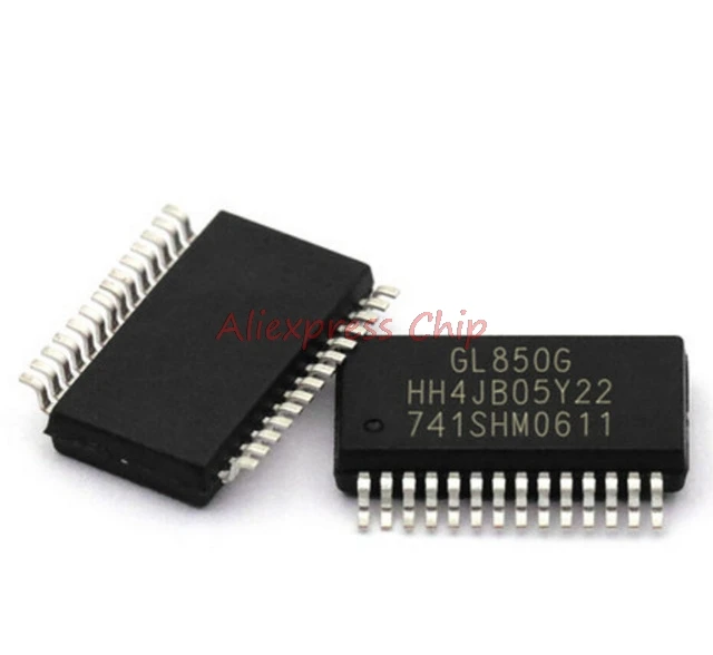 

1pcs/lot GL850 SSOP28 USB 2.0 HUB Controller IC GL850G In Stock