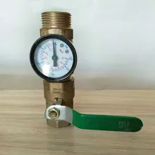 " DN25 пожарной техники конец вода Тесты оборудования Давление Калибр метр Управление клапан пожарной техники аксессуары