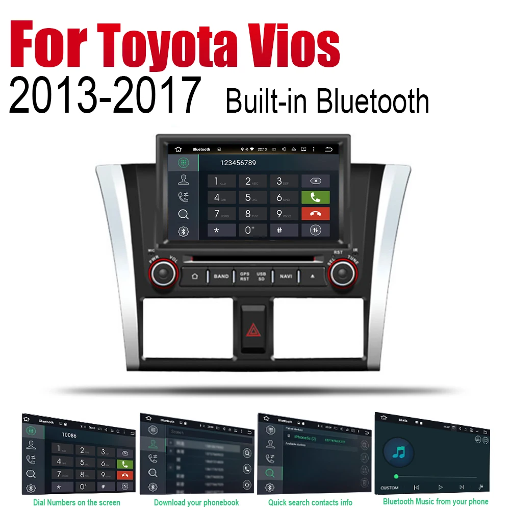 Top ZaiXi Android Car DVD GPS Navi for Toyota Vios 2013~2017 player Navigation WiFi Bluetooth Mulitmedia system audio stereo EQ 4 Top ZaiXi Android Car DVD GPS Navi for Toyota Vios 2013~2017 player Navigation WiFi Bluetooth Mulitmedia system audio stereo EQ 4