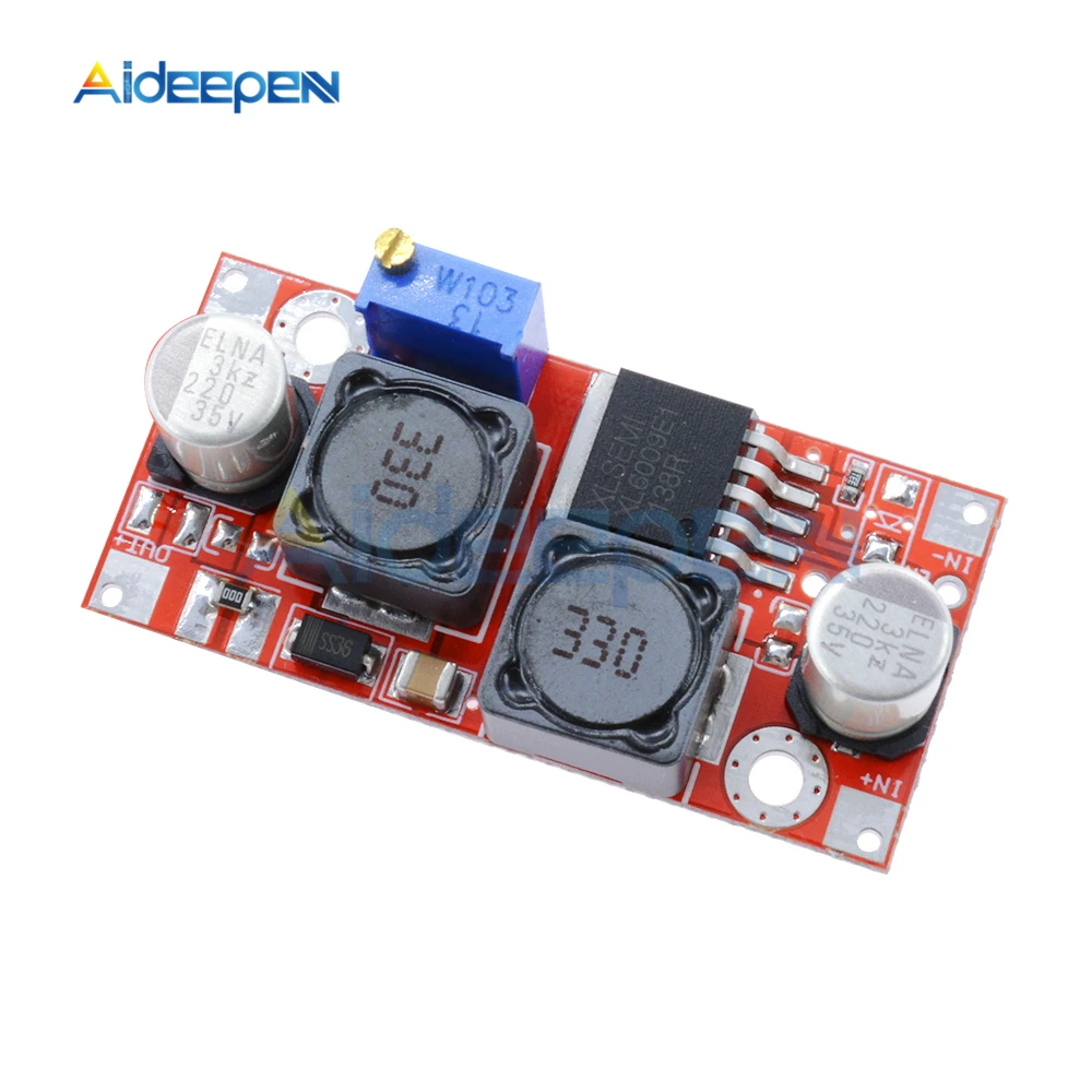 

XL6009 Boost Buck Converter Step Up Down Adjustable DC-DC Power Supply Module 5-32V to 1.2-35V