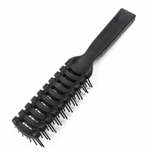 1Pc Professional Salon Comb Curl Hair Brush Pp Plastic Massage Comb Anti-Static Hair Styling Comb professional health care comb anti static massage green sandalwood comb handmade bamboo hair brush wedding birthday gift