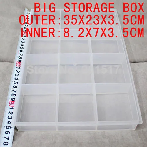 

Retails Big Storage Box 12 Inner Boxes Tool Box Perfect For Painting Tool Fishing Medicine Beauty Storage Use