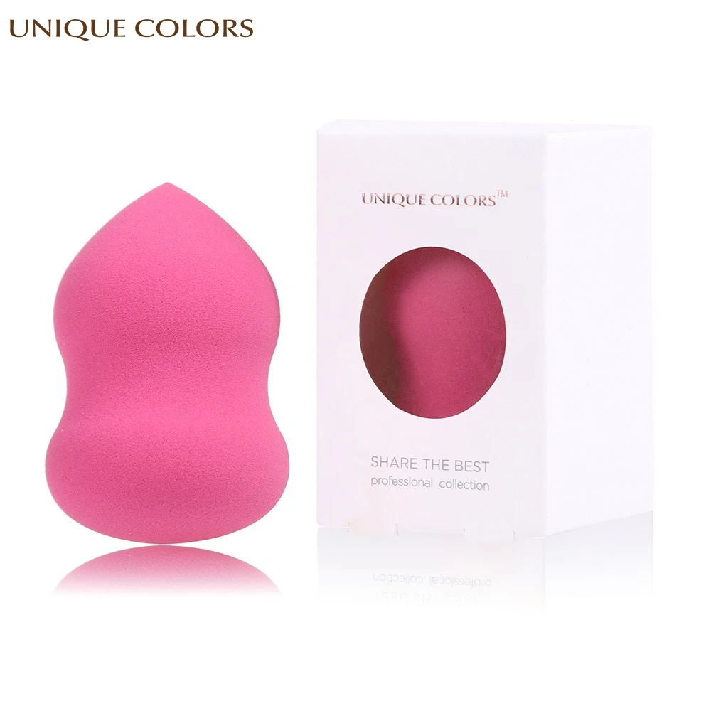 

UNIQUE COLORS 1Pcs Makeup Sponge Cosmetic Foundation Puff Powder Puff Smooth Makeup Sponge Tools Blender For Facial Care Puff